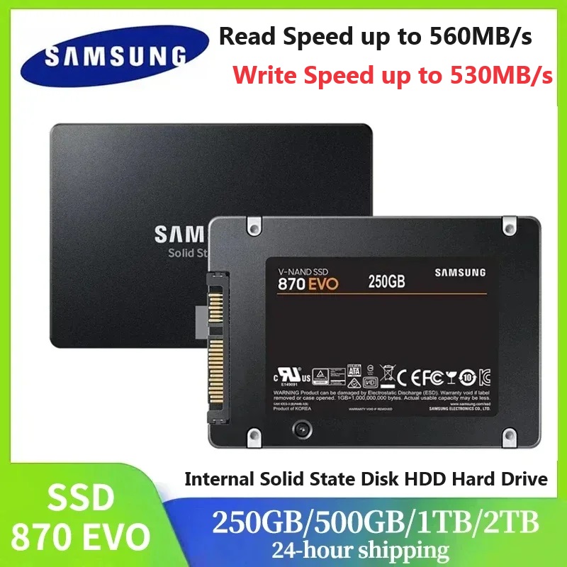 Samsung Ssd 980 Pro - SAMSUNG SSD 870 EVO ฮาร์ดดิสก์แบบโซลิดสเตทภายใน SATA3