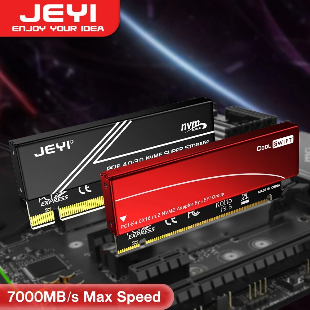 Samsung Ssd 980 Pro - JEYI M.2 NVMe TO PCIe 4.0อะแดปเตอร์