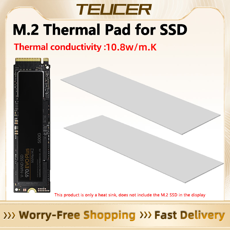 Laptop Accessories Cooling Pad - TEUCER M.2 แผ่นความร้อน 10.8 W/mk 70x20