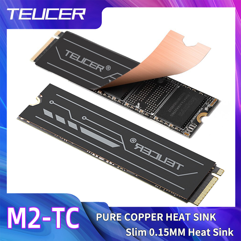 Laptop Accessories Cooling Pad - TEUCER Graphene M.2 SSD ความร้อน Dual-Layer