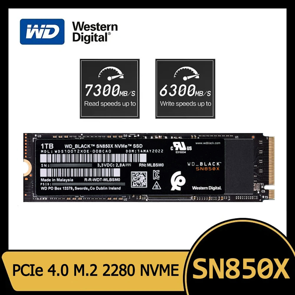 Western Digital WD SN850X SSD  - Samsung Ssd 980 Pro บทวิจารณ์และราคา