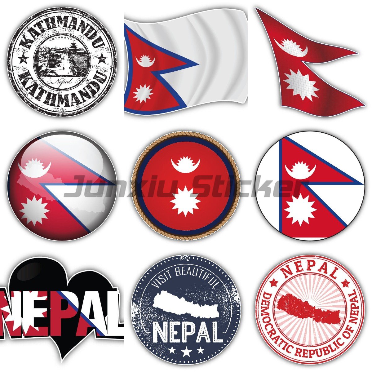 ธงชาติเนปาล แผ่นไวนิลติดกันชน  - Laptop Accessories In Nepal บทวิจารณ์และราคา