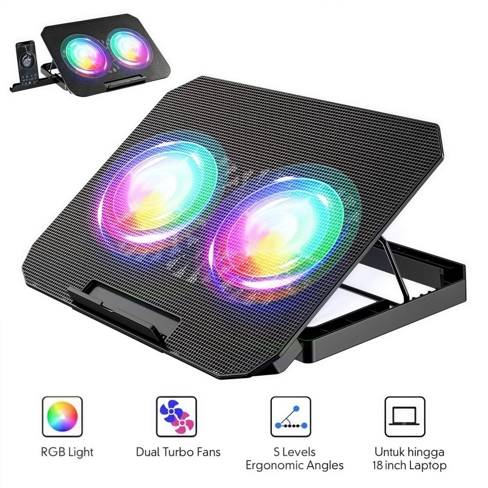 พัดลมระบายความร้อนแล็ปท็อปแบบส - Laptop Accessories Cooling Pad บทวิจารณ์และราคา
