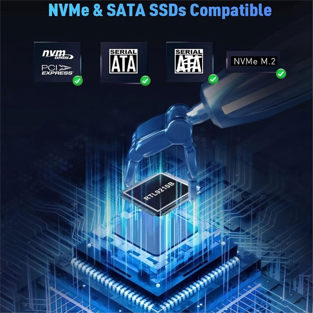 อัปเดต M.2 NVME SATA SSD Enclo - External Nvme Ssd บทวิจารณ์และราคา