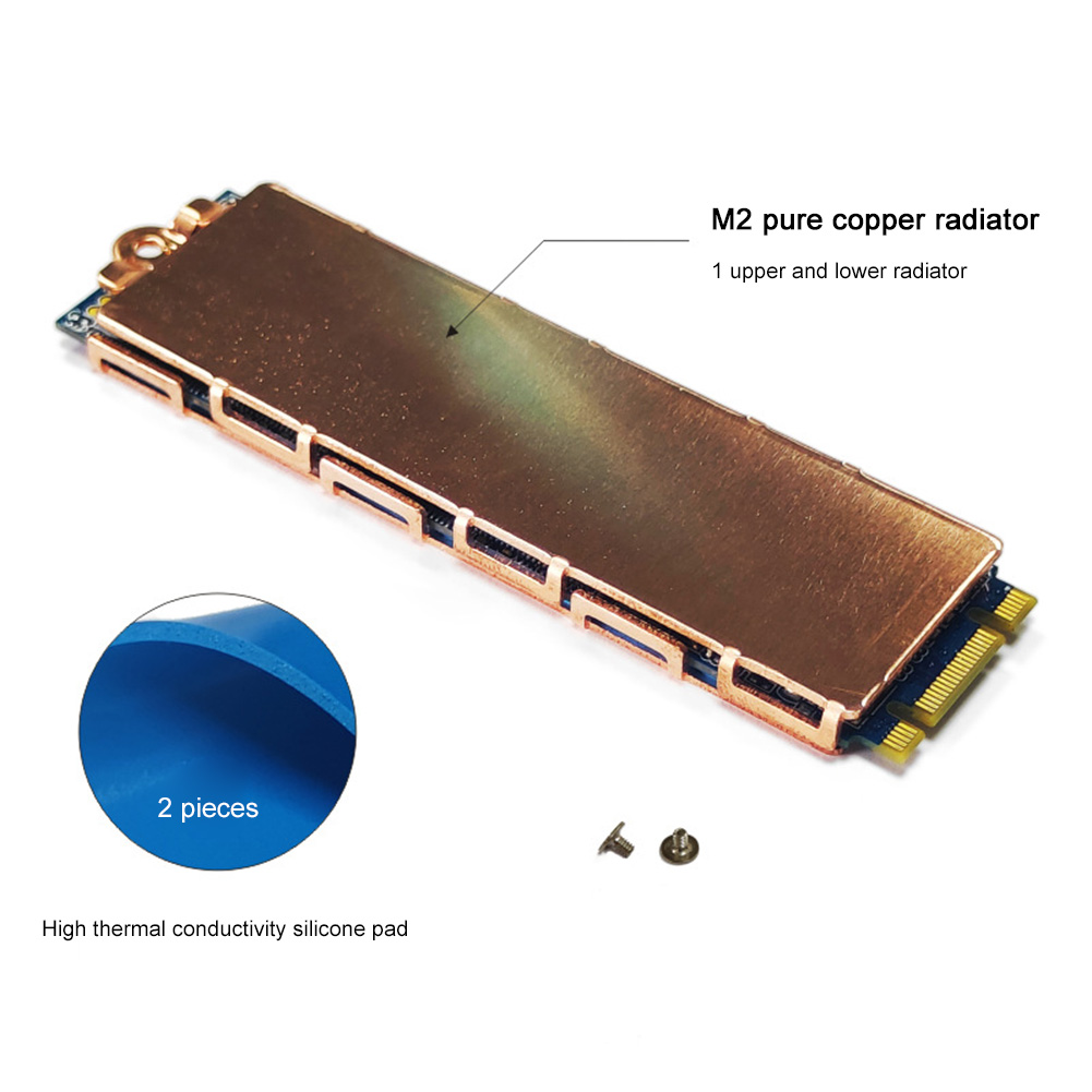 คูลเลอร์ SSD แบบโลหะพร้อมแผ่นซ - Laptop Accessories Cooling Pad บทวิจารณ์และราคา