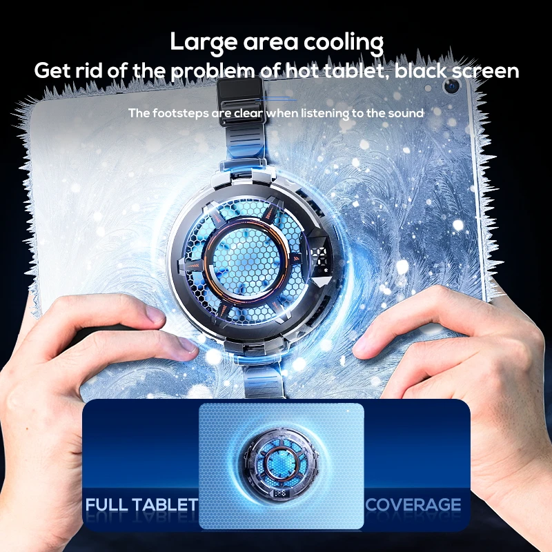 จอแสดงผลอุณหภูมิใหม่แท็บเล็ตแม - Laptop Accessories Cooling Pad บทวิจารณ์และราคา