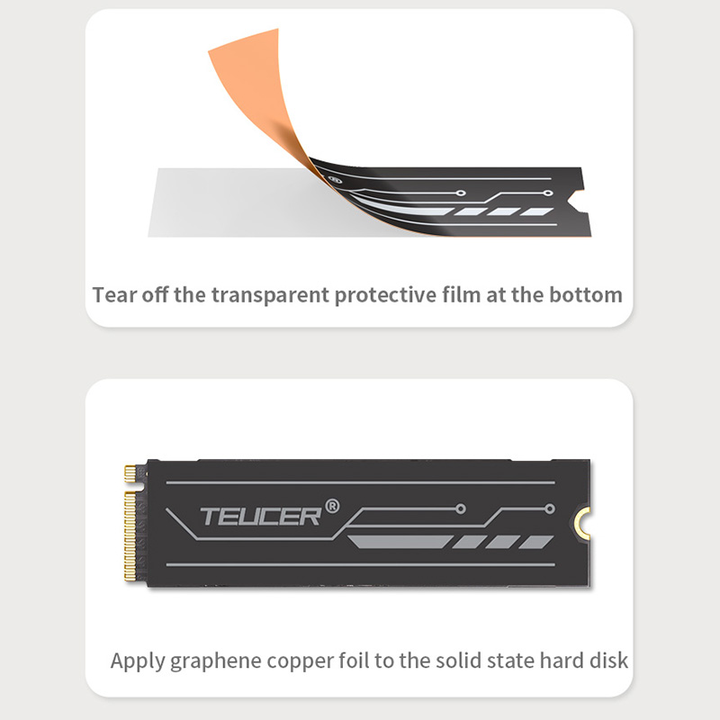 TEUCER Graphene M.2 SSD ความร้ - Laptop Accessories Cooling Pad บทวิจารณ์และราคา