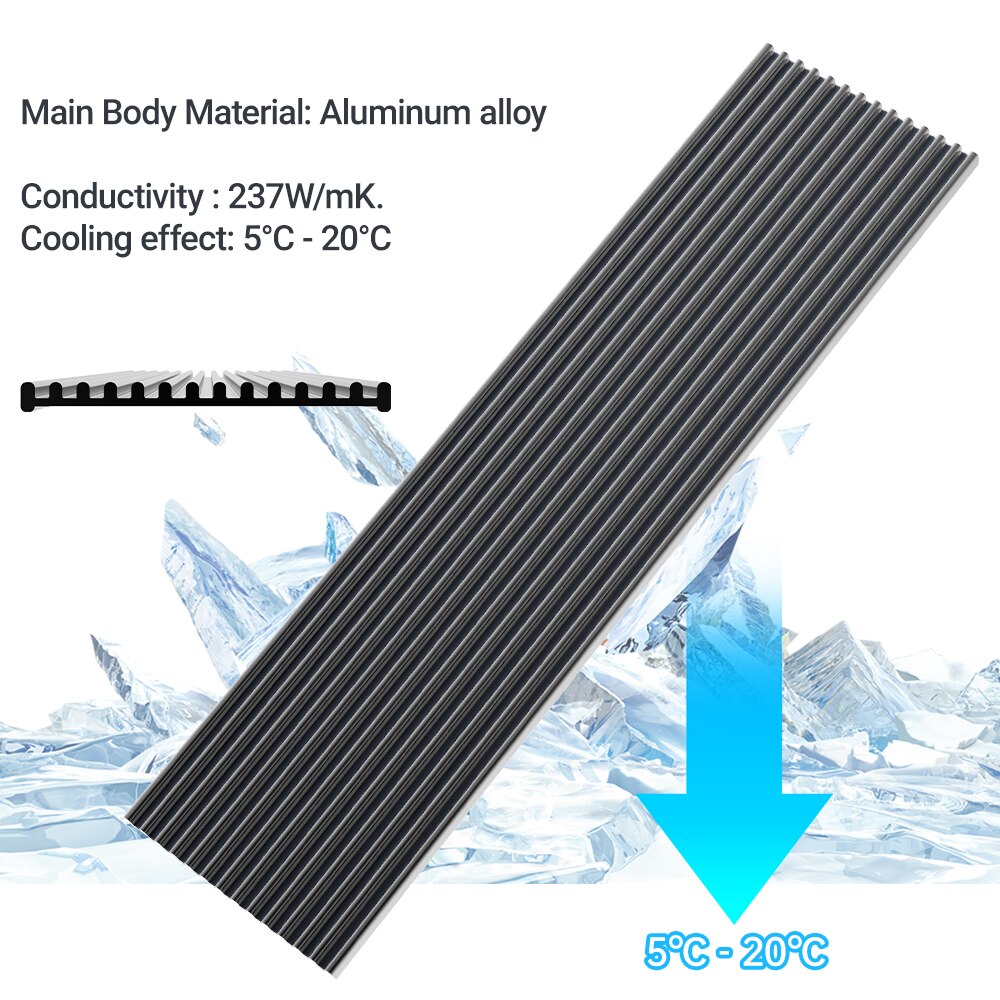 JEYI M.2 SSD ฮีทซิงค์,อลูมิเนี - Laptop Accessories Cooling Pad บทวิจารณ์และราคา