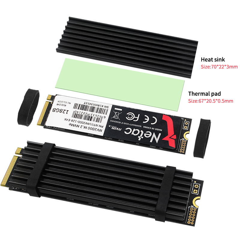 M.2 SSD ฮีทซิงค์หม้อน้ําอลูมิเ - External Nvme Ssd บทวิจารณ์และราคา